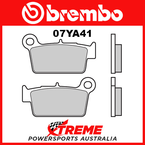 Brembo Kawasaki KX250F 2004-2018 Sintered Dual Sport Rear Brake Pad 07YA41-SX