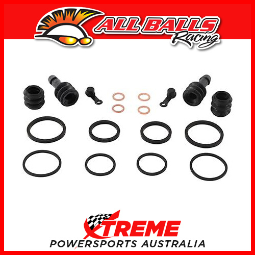 Kawasaki NINJA 600R (ZX600C) 88-97 Front Brake Caliper Rebuild Kit, All Balls