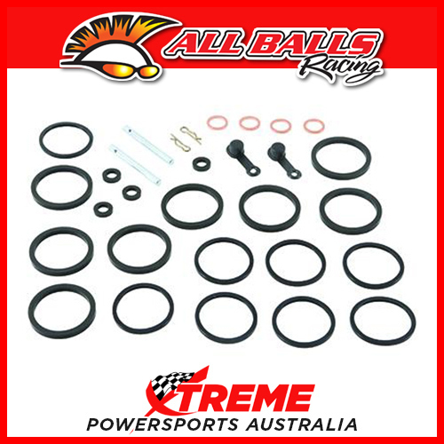 Kawasaki ZX1100D Ninja ZX11 93-01 Front Brake Caliper Rebuild Kit, All Balls