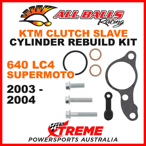 ALL BALLS 18-6011 KTM CLUTCH SLAVE CYLINDER REBUILD KIT 640 LC4 SUPERMOTO 03-04