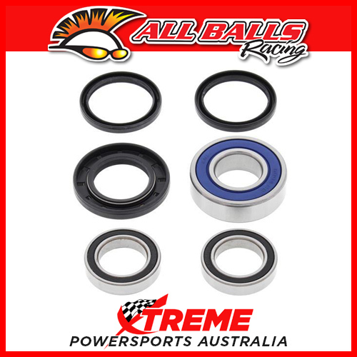 MX Rear Wheel Bearing Kit Kawasaki KDX200 KDX 200 1986-1988 Moto, All Balls 25-1192