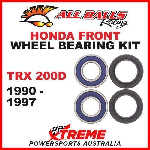 Front Wheel Bearing Kit Honda ATV TRX200D TRX 200D 1990-1997, All Balls 25-1510