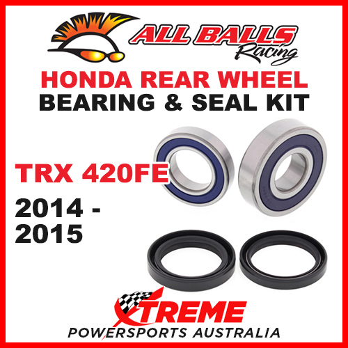 ALL BALLS 25-1689 REAR WHEEL BEARING KIT HONDA TRX420FE 2014-2015