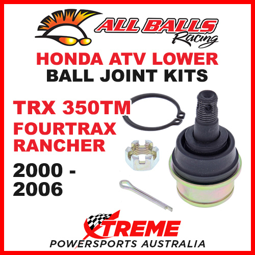 42-1009 Honda ATV TRX350TM Fourtrax Rancher 2000-2006 Lower Ball Joint Kit