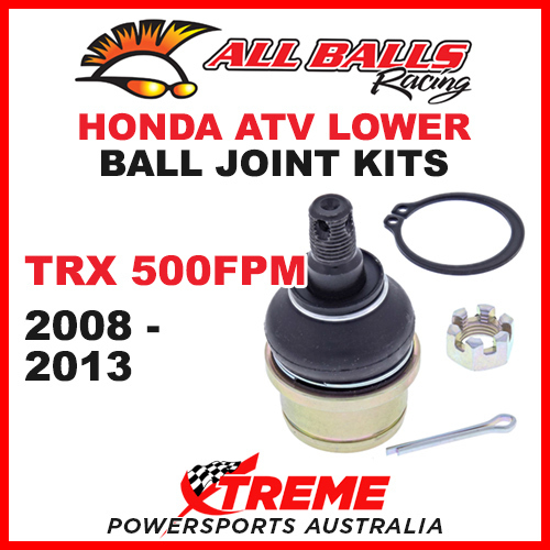 All Balls 42-1015 Honda ATV TRX500FPM TRX 500FPM 2008-2013 Lower Ball Joint Kit