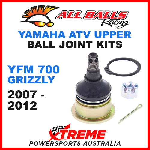 42-1029 Yamaha YFM700 YFM 700 Grizzly 2007-2012 ATV Upper Ball Joint Kit