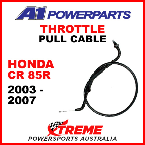 A1 Powerparts Honda CR85R CR 85R 2003-2007 Throttle Pull Cable 50-4GC-10