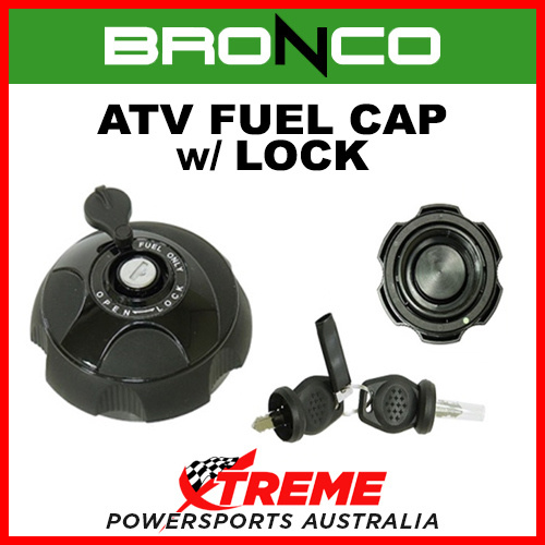 Bronco 51.AT-07559  for Suzuki LT-A500 Kingquad 2009-2015 52mm ID  ATV Fuel Cap w/ Lock 