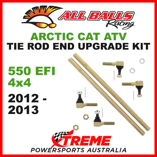 All Balls 52-1022 Arctic Cat 550 EFI 4X4 2012-2013 ATV Tie Rod End Upgrade Kit