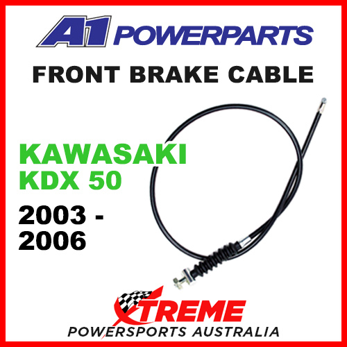 A1 Powersports Kawasaki KDX50 KDX 50 2003-2006 Front Brake Cable 52-166-30