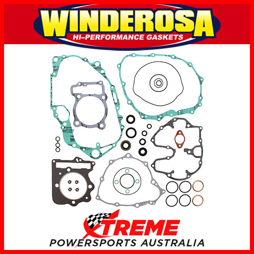 Winderosa 811265 Honda XR400R XR 400R 1996-1998 Complete Gasket Set & Oil Seals