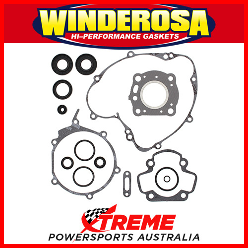 Winderosa 811407 Kawasaki KX60 KX 60 1985-2007 Complete Gasket Set & Oil Seals