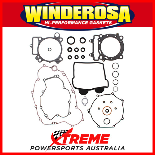 Winderosa 811480 Kawasaki KLX450R KLX 450R 08-17 Complete Gasket Set & Oil Seals