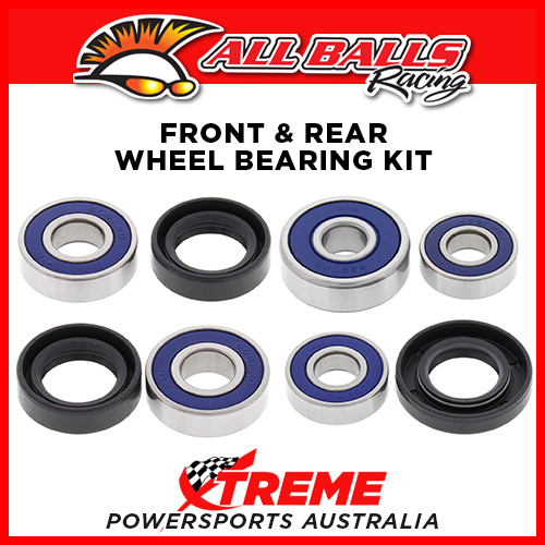 All Balls Yamaha YZ80 1984-1992 Front, Rear Wheel Bearing Set