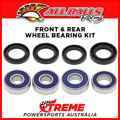 All Balls Honda CR80RB 1997-2002 Front, Rear Wheel Bearing Set