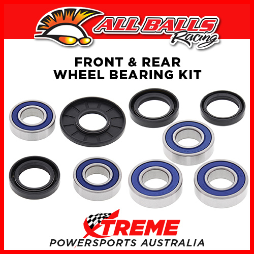 All Balls Honda CR250R 1990-1994 Front, Rear Wheel Bearing Set