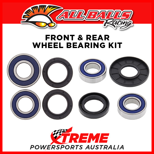 All Balls Honda CR125R 1987-1988 Front, Rear Wheel Bearing Set