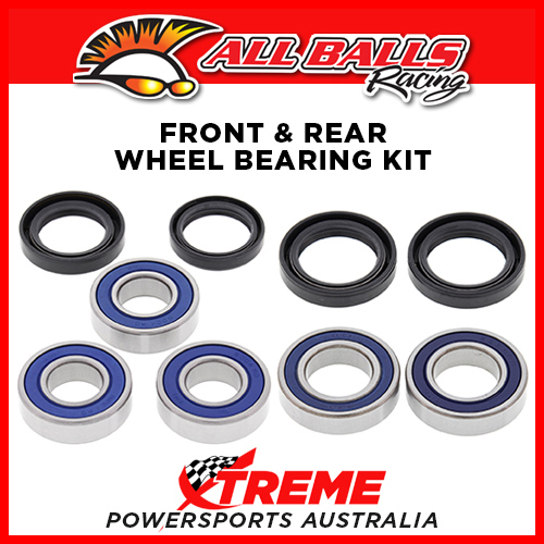 All Balls Honda CR125R 1995-1999 Front, Rear Wheel Bearing Set