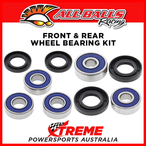 All Balls Kawasaki KX85 2001-2018 Front, Rear Wheel Bearing Set