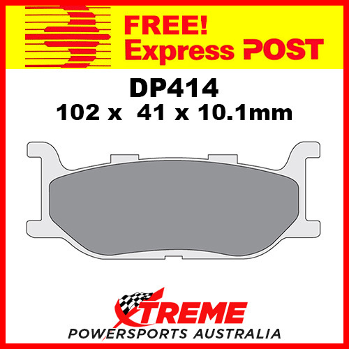 Yamaha SRV 250 92-97 DP Brakes Sintered Metal Front Brake Pad