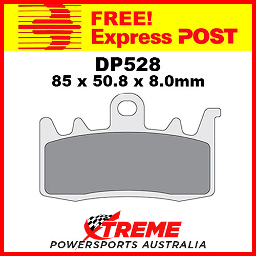 Aprilia Tuono Factory 110 V4 2015 DP Brakes Sintered Metal Front Brake Pad