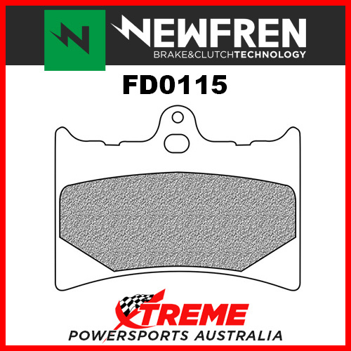 Newfren KTM 250 MX 1987 Organic Off Road Rear Brake Pad FD0115-BD