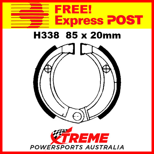 EBC Front Brake Shoe Kawasaki KFX 90 2007-2017 H338