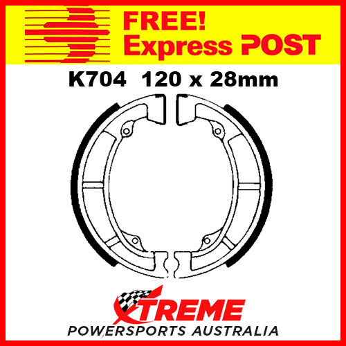 EBC Front Brake Shoe Kawasaki KDX 175 1980-1982 K704