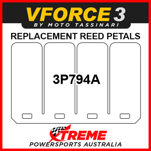 Moto Tassinari 3P794A VForce3 Reed Petals for Block V3110-87