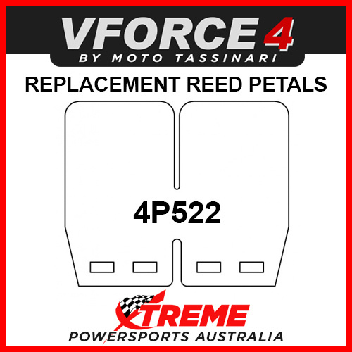 Moto Tassinari 4P522 VForce4 Reed Petals for Block V4144-1