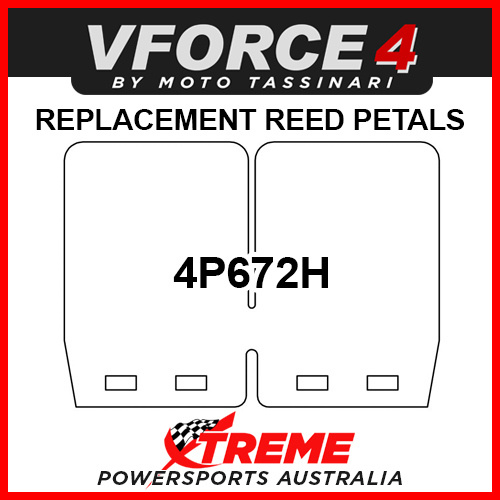 Moto Tassinari 4P672H VForce4 Reed Petals for Block V417A