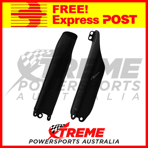 Rtech Honda CR500 CR 500R 1990-2001 Black Fork Guards Protectors