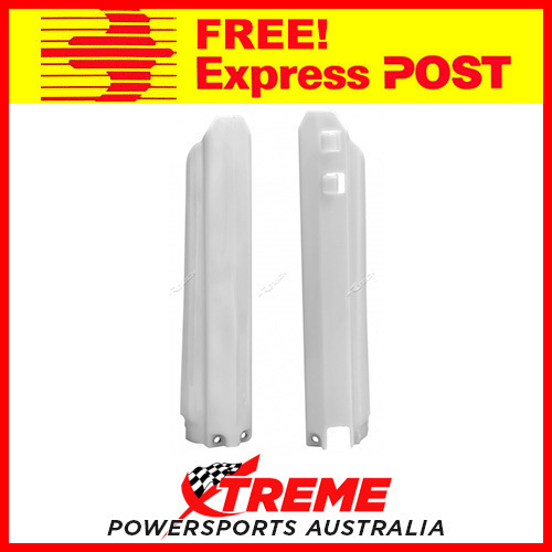 Rtech Yamaha WR450F WRF450 2003-2004 White Fork Guards Protectors