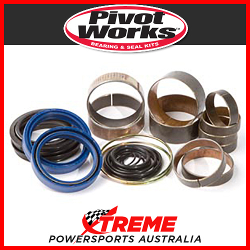 Fork Bushing, Oil/Dust Seals Kit Honda CR250R 1997-2004, Pivot Works PWFFK-H02-020