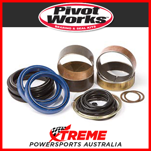 Fork Bushing, Oil/Dust Seals Kit Honda CRF450R 2009-2012, Pivot Works PWFFK-H08-001