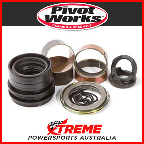 Fork Bushing, Oil/Dust Seals Kit Honda CR85RB 2003-2007, Pivot Works PWFFK-H10-008