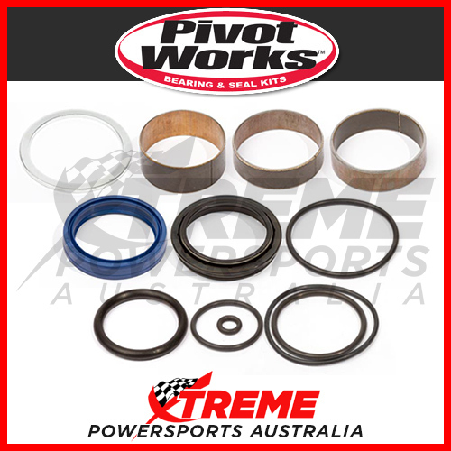 Fork Bushing, Oil/Dust Seals Kit For Suzuki RM125 2001, Pivot Works PWFFK-S06-001