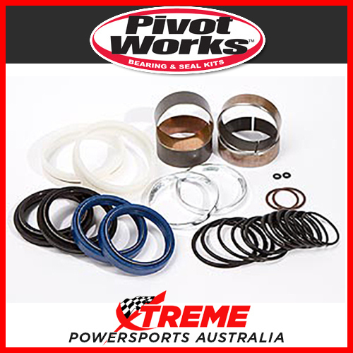 Fork Bushing, Oil/Dust Seals Kit Yamaha WR250F 2006-2013, Pivot Works PWFFK-Y07-400