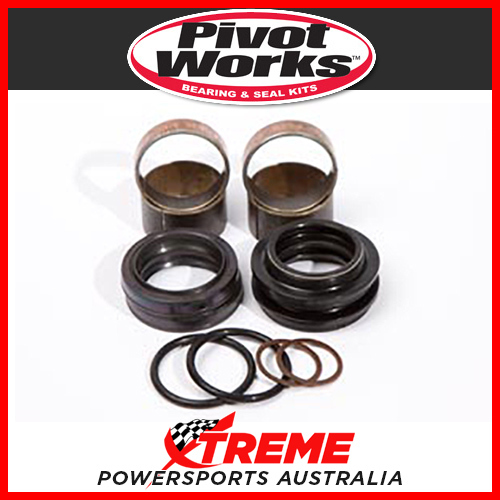 Fork Bushing, Oil/Dust Seals Kit Yamaha YZ85 2002-2016, Pivot Works PWFFK-Y11-008