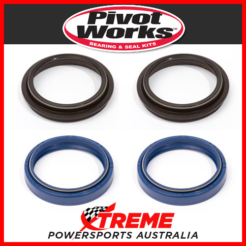 Fork Oil/Dust Seals Set Honda CRF 450R 2009-2014, 48x58x10 Pivot Works PWFSK-Z003