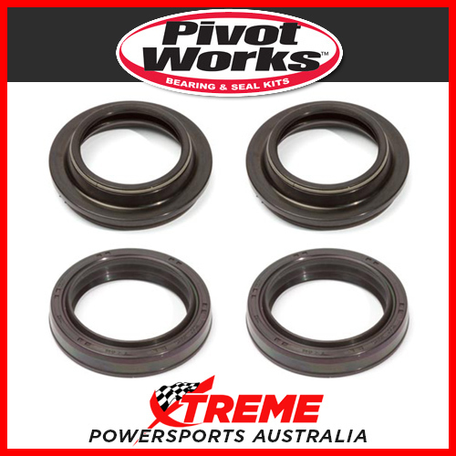 Fork Oil/Dust Seals Set Kawasaki KX 100 1995-2016, 36x48x8 Pivot Works PWFSK-Z014