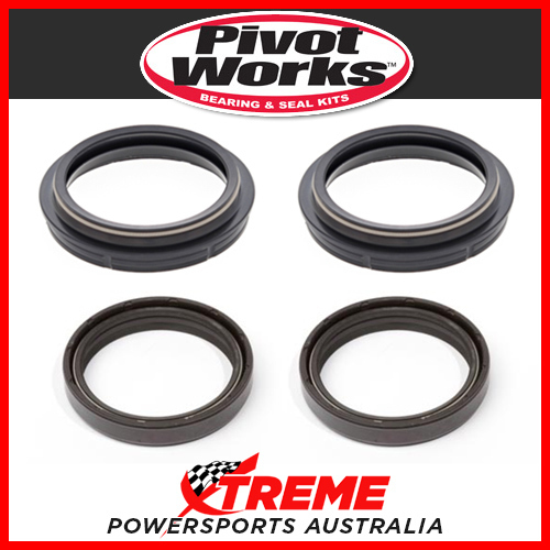 Fork Oil/Dust Seals Set Kawasaki KX 250F 2013-2016, 48x58x10 Pivot Works PWFSK-Z017