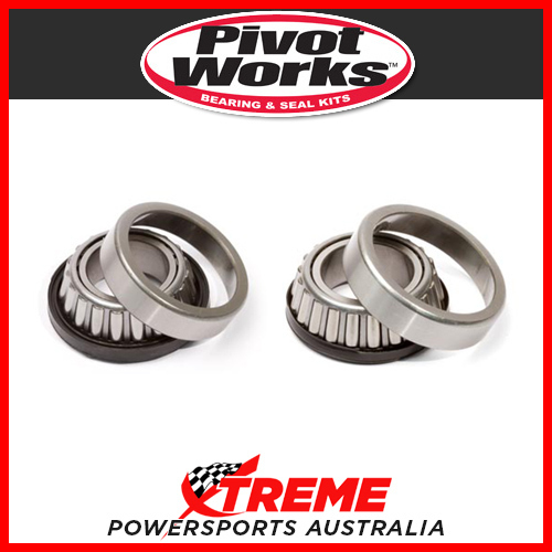 Steering Head Stem Bearing Kit Kawasaki KX125 1985-1991, Pivot Works PWSSK-K01-521