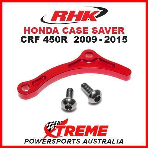 RHK MX OEM REPLACEMENT CASE SAVER RED HONDA CRF450R CRF 450R 2009-2015 MOTO BIKE