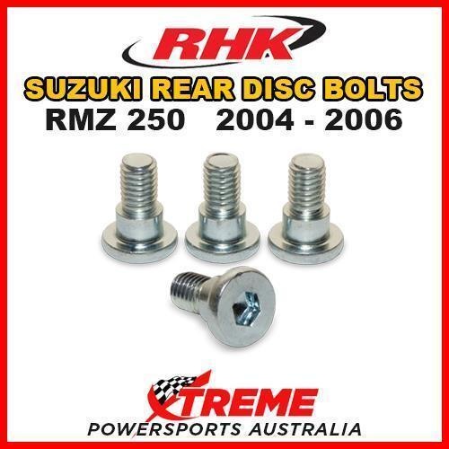 RHK REAR HEAVY DUTY BRAKE DISC BOLT SET for Suzuki RMZ250 RMZ 250 RM Z250 2004-2006