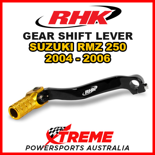 RHK for Suzuki RMZ250 RM Z250 2004-2006 Gold MX Gear Shift Selector Lever RHK-SL18-G