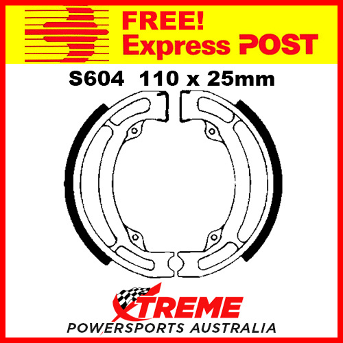 EBC Front Brake Shoe for Suzuki RM 80 1980-1981 S604