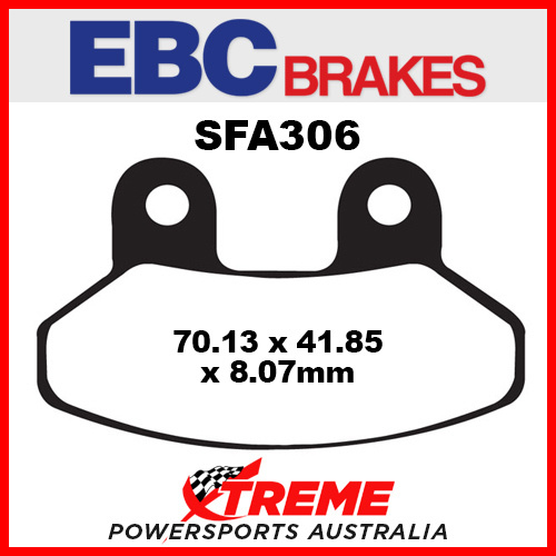 SYM Shark 125/150 1999-2002 EBC Organic Front Brake Pad SFA306