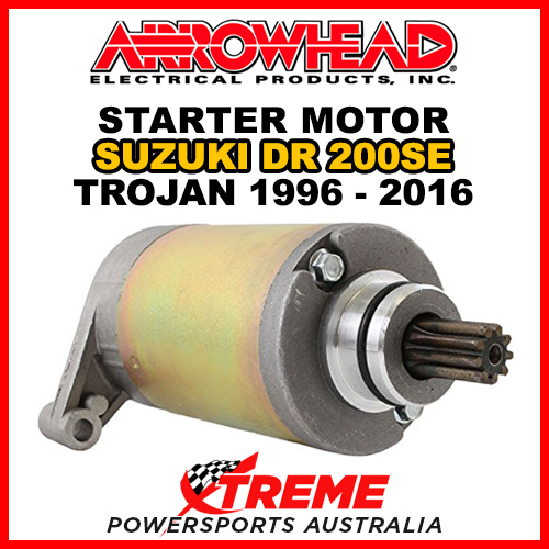 Arrowhead For Suzuki DR200SE DR 200SE Trojan 1996-2016 Starter Motor SMU0137