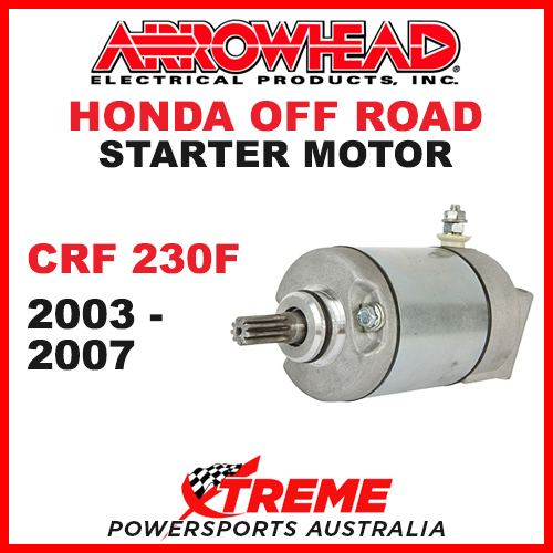 Arrowhead Honda CRF230F CRF 230F 2003-2007 Starter Motor Off Road SMU0371